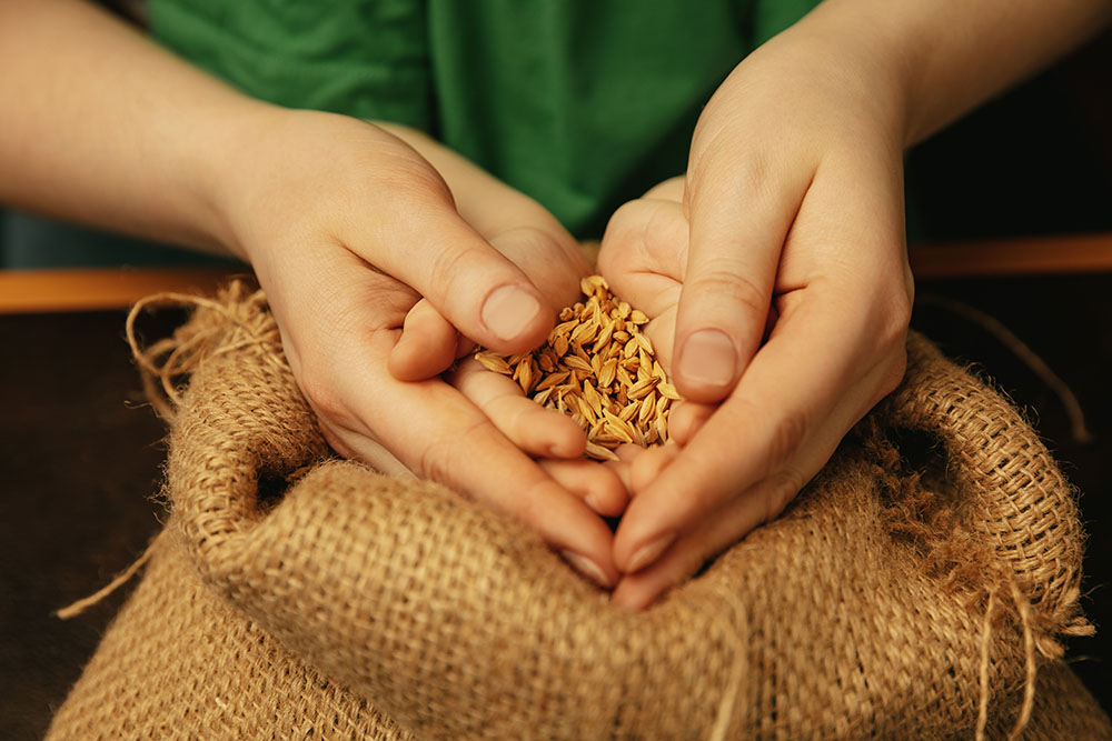 Close up of female and kid's hands doing things together, family, home concept